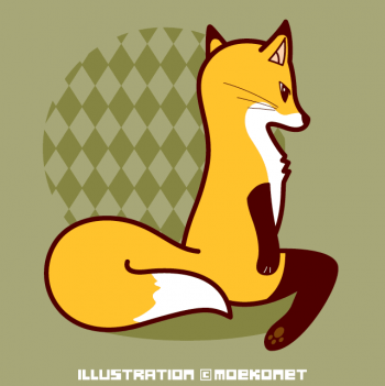 キツネイラスト